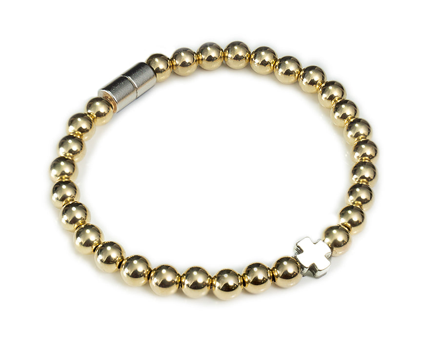 Golden Prayer Bracelet - AAONYX
